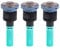 RAIN Bird R-VAN-14 Lot de 3 buses rotatives réglables (45 à 270 degrés) 2,4-4,3 m