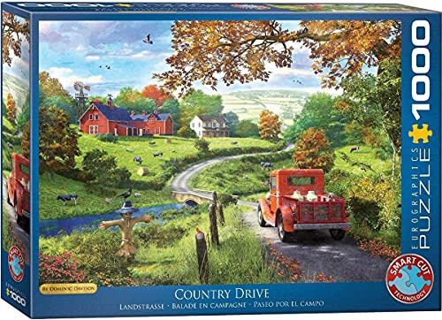 1000 Teile Puzzle Wunderschöne Landstraße von Dominic Davison