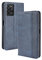 WEIOU Hülle für ZTE Blade V30 Vita, Premium TPU/PU Leder Klappbar Schutzhülle Tasche Handyhülle mit Standfunktion & Kartensteckplätzen, Blau