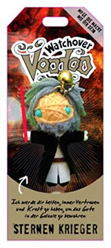 Unbekannt Watchover Voodoo Anhänger Voodoo-Puppe mit Spruch Sternen Krieger
