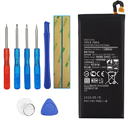 Vvsialeek EB-BJ530ABE Ersatz Akku Kompatibel Für Samsung Galaxy J5 2017 J530 SM-J530F with Toolkit