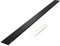 LIEKUMM 1cm High Threshold Ramp, 650kg Load Capacity Non-Slip Rubber Threshold Ramp for Bicycles, Scooter，Wheelchairs for Doorways, Driveways, Steps and Stairs