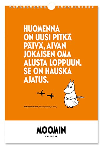 Moomin Jahresloser Wandkalender 2023 Putinki 34 x 23 cm