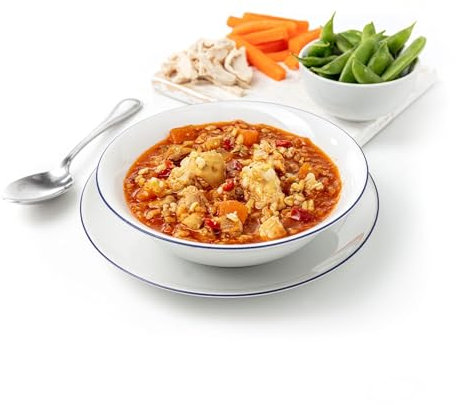 Sweet and Sour Chicken with Rice High Protein Ready Meal | Camping, Hiking, Gym