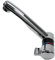 Wasserhahn Mischer Mischbatterie London Wohnmobil Wohnwagen Caravan Camping + Schalter schwenkbar schwarz/Chrom Brause