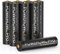 POWEROWL Piles AAA Rechargeables Pro, Haute Capacité 1100 mAh, Batterie NiMH Triple A de Qualité Supérieure - 8 Pièces