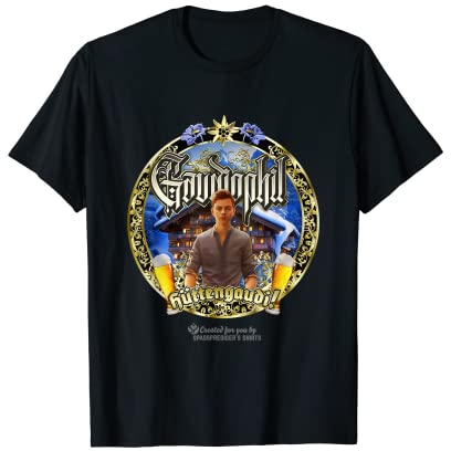 Après Ski Hüttengaudi Design Wortspiel Gaudiophil Après Ski T-Shirt