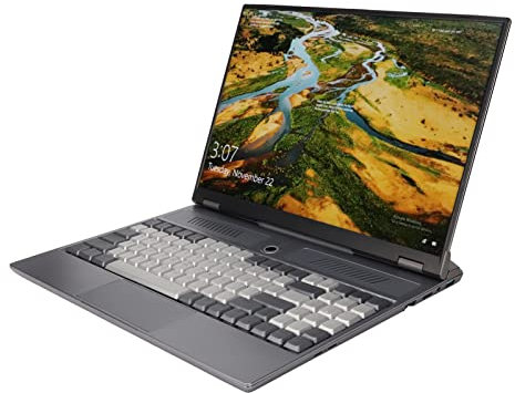 16 Zoll Laptop PC, IPS 2.5K HD Laptop für N5105 CPU für Windows 10 11, Spiele Laptop mit Fingerabdruck Entsperrung, Blauer Schalter, Mechanische Tastatur, Magnetische Kamera
