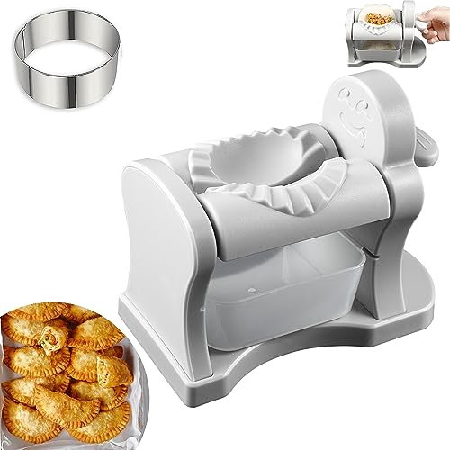 Moule à raviolis automatique, Moule Raviol, Machine à Raviolis Automatique, Moules ravioli Set de 2, Boulette Maker et Ravioli Machine Ravioli Maker Machine à boulettes, Matériau qualité alimentaire
