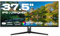 JAPANNEXT Monitor Curvo 37.5 IPS UWQHD+ (3840x1600) | Ricarica tramite USB-C (65W) Altezza e inclinazione regolabili (HSP) Altoparlanti G-Sync/FreeSync | Garanzia 2 anni | JN-IPSC375UWQHDPR-H-C65W