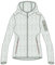 CMP Giacca in Knit-Tech da Donna con Cappuccio Fisso, Giada Bianca, 48