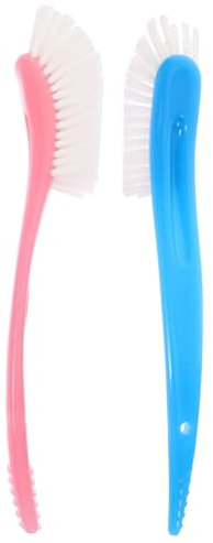 PRETYZOOM 2 Pièces goupillon biberon et tétine goupillon pour biberons tuyau en nylon brosse balayette lave-bouteille pour bouteilles d'eau détergent machine à laver les bouteilles