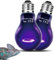 SUKEOPET 2 Pack 75W Reptilien Lampe, Lila Beschichtung Reptilien Rotlichtlampe, Simuliert Natürliches Mondlicht Reptilien Wärmelampe für Dechsen, Schildkröten, Schlangen, Spinnen