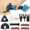 Akku Multifunktionswerkzeug, Bürstenloses Multimaster, kompatibel mit Makita 18V Akku, 8500-21000RPM, 6 Geschwindigkeiten, 21 Zubehör und Zusatzgriffe, zum Sägen, Schneiden, Schleifen (ohne Akku)