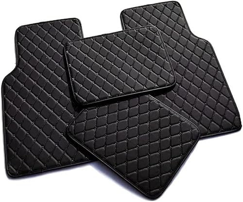4 Stück Auto Fußmatten,für Toyota 4Runner 5seats 2010-2014,Allwetterschutz wasserdichte rutschfeste Teppich-Fußpolster Auto-Innenschutz-Zubehör,A-All-Black