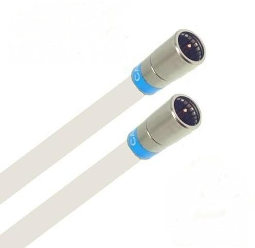 FRITZ!Box 6591 Cable Router Netzwerk Anschlusskabel Deluxe Premium Stahl Kabel 8K Cabelcon Schnellstecker 12 Meter