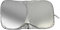 Parasol parabrisas para coche, 150 x 70 cm, plegable, plateado