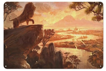 PLKOYZZXC Anno 1800 Spielposter, Wanddekoration, Kunst, Metallblechposter, moderne Wohnkultur, Kunst, Metallposter, Hausbar, Laden, Dekorationen, Vintage-Schild, Geschenk, 20 x 30 cm