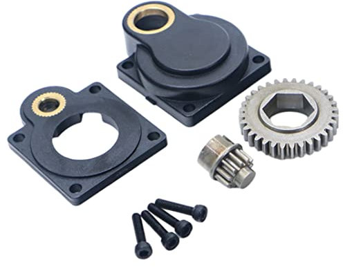 BEAHING RC Electric Starter Backplate Back Cover 1/10 RC Car Part Compatible with HSP 16 18 21 Engine H11 rc electric starter cover