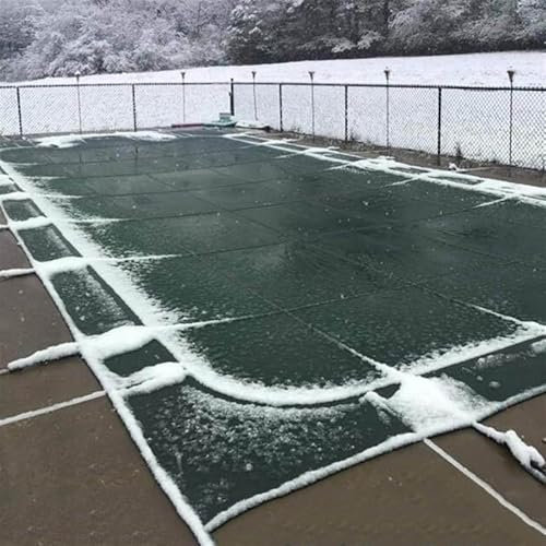 manta termica piscina cobertor de piscina de veran Cubierta de seguridad para piscinas, red de seguridad rectangular para piscinas enterradas, carga de 200 kg/440 lb, 1 m, 2 m, 3 m, 4 m, 5 m, 6 m, 7 m