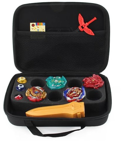 Portable Storage Bag, Divided Gyro Box, Stylish Storage Case, Lightweight Gyro Case 11.22 X 8.66 X 2.36 Inches for Organizing Your Gyroscope Toys and Tools