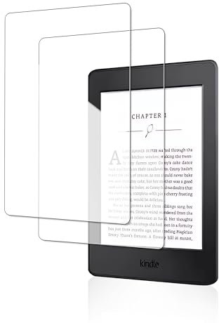 Paquete de 2 protectores de pantalla para Kindl_e Paperwhite (versión 2024 de 12 generaciones) de 7 pulgadas y protector de pantalla Colorsoft Signature Edition 2024 para Kindl_e