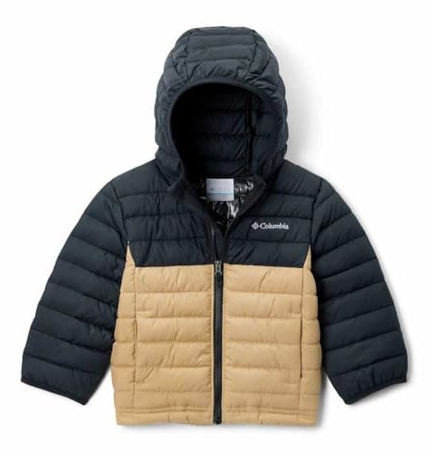 Columbia Jungen Powder Lite 2 Kapuzenjacke Hooded Puffer Jacket (1 Stück)