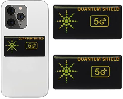 2 Stück Handy Aufkleber, Aufkleber, Aufkleber Strahlung Abschirmung, Aufkleber Passen für Handy, Laptop