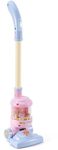 Asyduey Kinder -Staubsauger Spielzeug Simulation Staubsauger Kinder Geben Vor, Reinigung Lernspielzeug Mini Vakuum, Blau