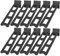 SHINEOFI 10pcs Photo Frame Stand Rack Back Canvas Stand Holder Kickstand Picture Plate Stand Displaying Card Stand Hinges Transparent Photo Frame Display Stand Kit Black Plastic
