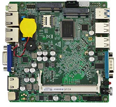 XYYZXKL Placas Base de Ordenador Placa Base EP 2120-02 J1800 Procesador de Doble núcleo Nano ITX ATX DDR3L 2 * LAN USB2.0 3.0 2 * Mini Soporte PCIE WiFi / 3G / 4G / MSATA