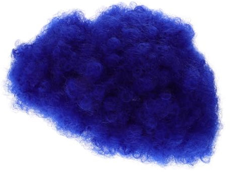 FOMIYES Men Short Curly Cosplay Wig African Style Hairpiece for Parties Halloween for Performers Enthusiasts Durable Design