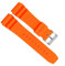 kongsou Bracelet De Montre Étanche En Silicone Pour Hommes, Pour Plongée Sous-marine Seiko, Bracelet De Remplacement, Accessoires De Montre(Orange)