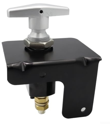 Battery Isolator Switch, Heavy Duty Battery Isolator, 500A Continuous 5000A Surge 12V Disconnect Switch For RV Marine Construction Vehicles