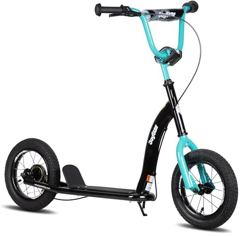 JOYSTAR Conway 12-Zoll-Tretroller für Kinder ab 5+ Jahren, Jugendliche und Junge Erwachsene, Leichter 12-Zoll-Kinderroller mit verstellbarem Lenker