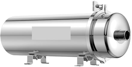 Wasserfiltersystem mit hohem Durchfluss for das ganze Haus, 5000 l–8000 l, Edelstahl-Mineralwasserfilter, wiederverwendbar, PVDF(Filterelement 10000L)
