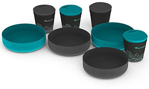 SEATO SUMMIT Unisex ADLTSET4 Set DELTALIGHT 4.4, Titan-grau