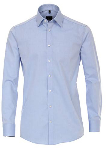 Venti Businesshemd extra Langer Arm 69cm Uni Modern Fit Hellblau 40