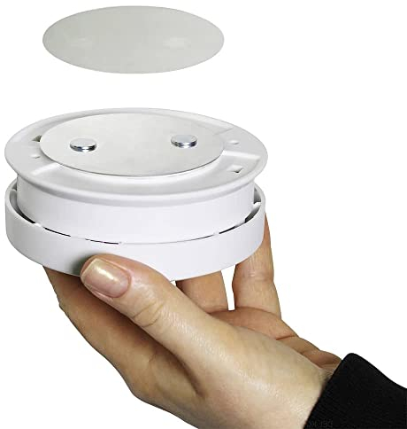 Bioledex Magnet Pad superstark bis 2kg für Rauchmelder, Leuchten ohne Bohren