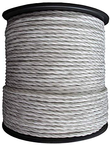 ZGM Weidezaunseil Basic - weiß - 500 m, 6 NIRO