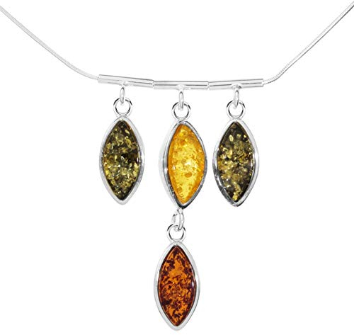 Collier - Tadira - Silber 925/000 - Bernstein
