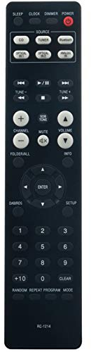 ALLIMITY RC-1214 Fernbedienung Ersetzen für Denon Network CD Receiver D-M41DAB D-M41DAB RCD-M41 RCD-M41DAB