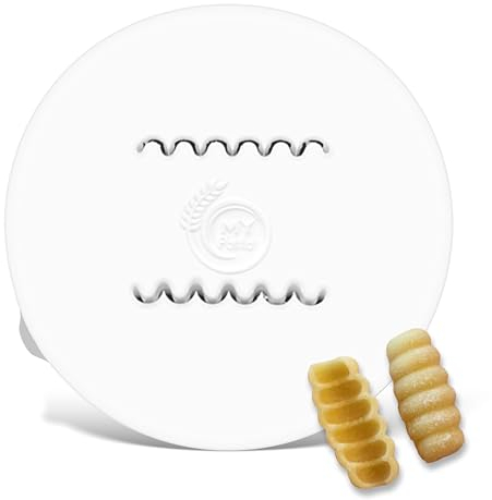MY Pasta – Riccioli - Nudelmaschinen-Scheibenmatrizen | Advance Pasta-Scheibenmatrize für hausgemachte Pastamaschine, kompatibel mit Philips Pastamaschine Serie 7000 | Philips | Pastamaschine