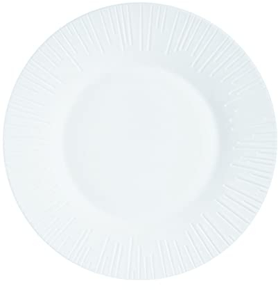 Luminarc P6777- Assiette à dessert 22cm Luminis Blanc Lot de 6