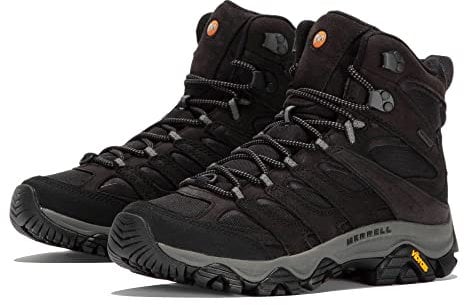 MOAB 3 APEX MID WP - BLACK, Boat Shoe,