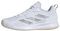 adidas Damen Avaflash Clay Tennis Shoes, Cloud White/Silver/Cloud White, 41 1/3 EU