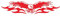 Motorhaube Aufkleber,3D Adler Aufkleber Wasserdicht Auto DIY Aufkleber Sticker Vinyl Adler Auto Dekorative Aufkleber Karosserie Seitendekoration Aufkleber für Auto Styling Dekoration Aufkleber,Rot