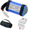 CITYORK Li-Ion 3.7V 10200mAh Akku für JBL Charge 4, 4J,4BLK, Batterie kompatibel mit Charge 4BLUAM, P/N ID998, SUN-INTE-118, 1INR19/66-3 Ersatzakku