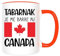Groovy crea Mug canada - Tabarnak je me barre au canada - Idée cadeau voyage au canada - cadeau humou fan du drapeau canadien noël anniversaire