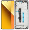 Pantalla táctil para Redmi Note13 5G AMOLED Material Pantalla LCD para Xiaomi Redmi Note 13 5G Digitalizador Pantalla de montaje completo con marco